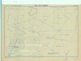 1 vue Mont-Près-Chambord (Commune de) : plan de réorganisation foncière. Section AM