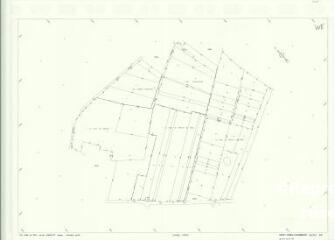 1 vue Mont-Près-Chambord (Commune de) : plan de réorganisation foncière. Section WK