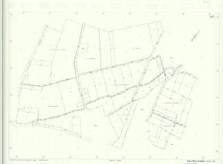 1 vue Mont-Près-Chambord (Commune de) : plan de réorganisation foncière. Section WS