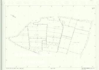 1 vue  - Mont-Près-Chambord (Commune de) : plan de réorganisation foncière. Section WV (ouvre la visionneuse)