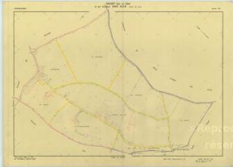 1 vue Rahart (Commune de) : plan de remembrement. Section ZM