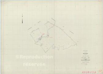 1 vue Renay (Commune de) : plan de remembrement. Section ZA