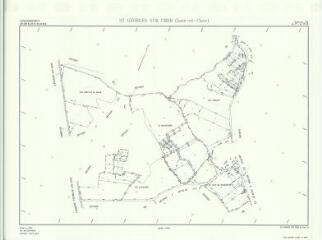 1 vue Saint-Georges-sur-Cher (Commune de) : plan de remembrement. Section ZN