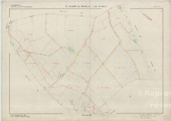 1 vue Saint-Hilaire-la-Gravelle (Commune de) : plan de remembrement. Section ZL