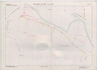 1 vue Saint-Martin-des-Bois (Commune de) : plan de remembrement. Section ZA