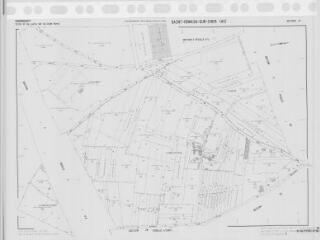 1 vue Saint-Romain-sur-Cher (Commune de) : plan de remembrement. Section ZT