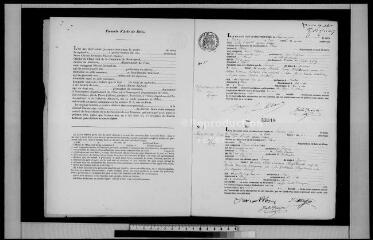 505 vues BLOIS. - Etat civil : microfilm des registres des décès. (1889-1891)