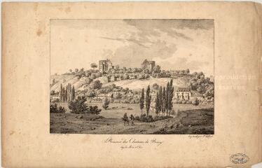 1 vue  - Molineuf : Ruines du Château de Bury (ouvre la visionneuse)