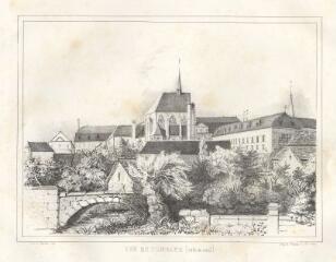 1 vue Pontlevoy : Vue de l'abbaye
