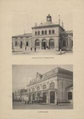 1 vue Blois : les monuments civils et militaires : L'Ancienne Gare du Chemin de Fer / La gare actuelle