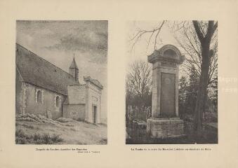 1 vue Blois : les édifices religieux : Chapelle de l'ancien cimetière des Capucins / La tombe de la mère du Maréchal Lefebvre au cimetière de Blois