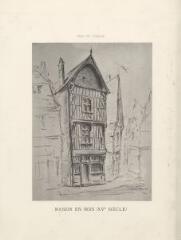 1 vue  - Vendôme : Maison en bois (XVe siècle) (ouvre la visionneuse)