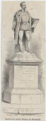 1 vue  - Vendôme : Statue du poète Pierre de Ronsard (ouvre la visionneuse)