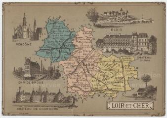 1 vue  - Département de Loir-et-Cher : Loir-et-Cher (ouvre la visionneuse)