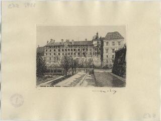 1 vue  - Blois : le château : Château de Blois - façade François 1er (ouvre la visionneuse)