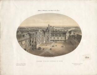 1 vue  - Blois : le château : Grande cour du château de Blois (ouvre la visionneuse)