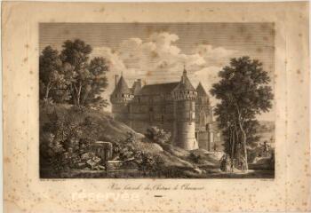 1 vue  - Chaumont-sur-Loire : Vue latérale du château de Chaumont (ouvre la visionneuse)