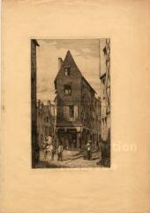 1 vue Blois : Hôtels, maisons et rues : Rue des violettes, rue St-Lubin