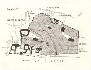 1 vue Blois : vues générales et plans de la ville