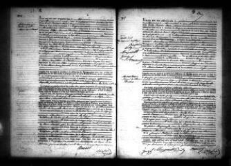 348 vues Registre d'état civil. microfilm des registres des naissances, mariages, décès. (juillet 1855-1866) : microfilm des tables décennales. (1802-1862)