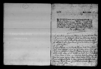 625 vues  - Registre d\'état civil. microfilm des registres des baptêmes, mariages, sépultures. (1760-mai 1788) (ouvre la visionneuse)