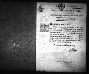 558 vues Registre d'état civil. microfilm des registres des naissances, mariages, décès. (1824-1862)