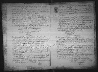 592 vues Registre d'état civil. microfilm des registres des naissances, mariages, décès. (nivôse an XII-1835)