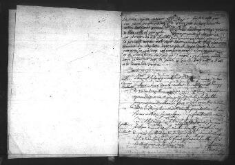 634 vues Registre d'état civil. microfilm des registres des baptêmes, mariages, sépultures. (1743-1792) : microfilm des registres des naissances, mariages, décès. (1793-fructidor an X)