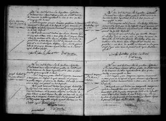 595 vues Registre d'état civil. microfilm des registres des naissances, mariages, décès. (septembre 1806-avril 1814)