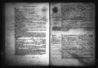 399 vues  - Registre d\'état civil. microfilm des registres des naissances, mariages, décès. (1854-1862) : microfilm des tables décennales. (1802-1862) (ouvre la visionneuse)