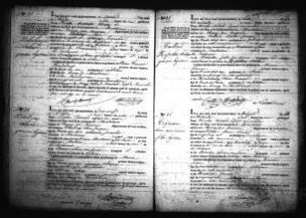 505 vues  - Registre d\'état civil. microfilm des registres des naissances, mariages, décès. (octobre 1842-1862). microfilm des tables décennales (1802-1862) (ouvre la visionneuse)