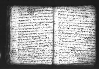 596 vues Registre d'état civil. microfilm des registres des baptêmes, mariages, sépultures. (mai 1754-1792). microfilm des registres des naissances, mariages, décès. (1793-fructidor an IV)