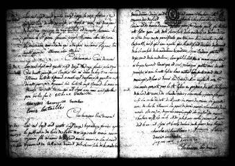 574 vues Registre d'état civil. microfilm des registres des baptêmes, mariages, sépultures. (1792) : microfilm des registres des naissances, mariages, décès. (1793-1808)