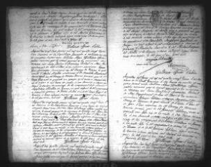 541 vues  - Registre d\'état civil. microfilm des registres des naissances, mariages, décès. (1793-octobre 1816) (ouvre la visionneuse)