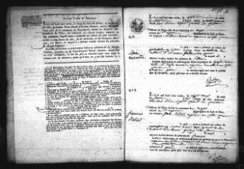 588 vues Registre d'état civil. microfilm des registres des naissances, mariages, décès. (1813-mai 1835)