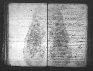 574 vues Registre d'état civil. microfilm des registres des baptêmes, mariages, sépultures. (1789-1792). microfilm des registres des naissances, mariages, décès. (1793-fructidor an X)