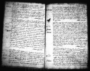 702 vues  - Registre d\'état civil. microfilm des registres des naissances, mariages, décès. (1793-mars 1841) (ouvre la visionneuse)