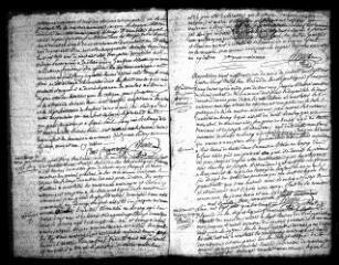 528 vues  - Registre d\'état civil. microfilm des registres des naissances, mariages, décès. (1793-1822) (ouvre la visionneuse)