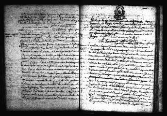 545 vues  - Registre d\'état civil. microfilm des registres des naissances, mariages, décès. (1793-1832) (ouvre la visionneuse)