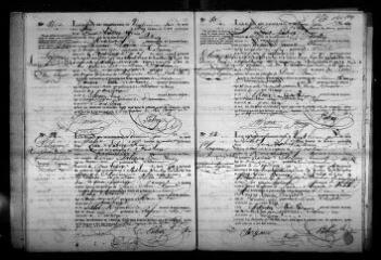 589 vues Registre d'état civil. microfilm des registres des naissances, mariages, décès. (juin 1843-1852). microfilm des registres des naissances. (1853-juillet 1855)