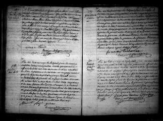 586 vues Registre d'état civil. microfilm des registres des naissances, mariages, décès. (octobre 1811-1812)