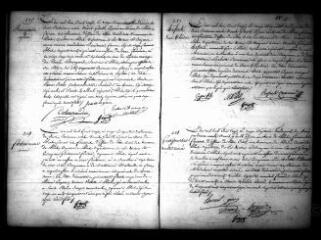 582 vues Registre d'état civil. microfilm des registres des naissances, mariages, décès. (juin 1816-avril 1818)