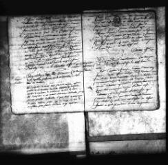 610 vues  - Registre d\'état civil. microfilm des registres des naissances, mariages, décès. (1793-1822) (ouvre la visionneuse)