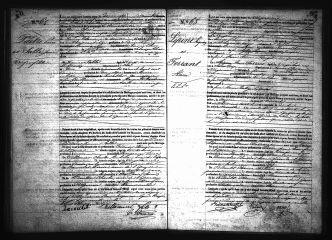 590 vues Registre d'état civil. microfilm des registres des naissances, mariages, décès. (novembre 1838-mai 1842)