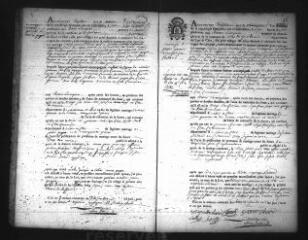 589 vues  - Registre d\'état civil. microfilm des registres des naissances, mariages, décès. (vendémiaire an IV-1811) (ouvre la visionneuse)