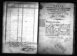 644 vues Registre d'état civil. microfilm des registres des naissances, mariages, décès (1815-1842). microfilm des registres des naissances. (1843-1847)