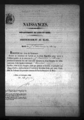 357 vues Registre d'état civil. microfilm des registres des naissances. (1861-1865) : microfilm des registres des mariages, décès. (1841-1865)