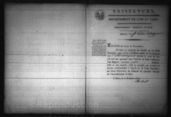 591 vues Registre d'état civil. microfilm des registres des naissances, mariages, décès. (1814-1846)