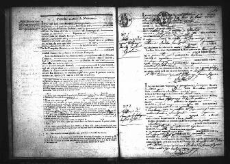 831 vues  - Registre d\'état civil. microfilm des registres des naissances, mariages, décès. (1823-1866) : microfilm des tables décennales 1793-1862) (ouvre la visionneuse)