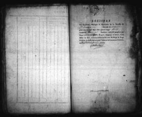 590 vues Registre d'état civil. microfilm des registres des baptêmes, mariages, sépultures. (1790-1792) : microfilm des registres des naissances, mariages, décès. (1793-1815)